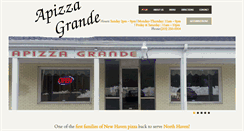 Desktop Screenshot of apizzagrande.com